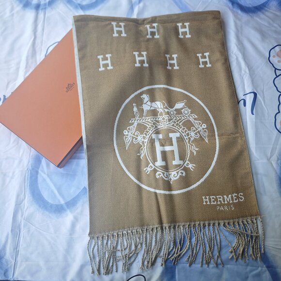 Hermes H Logo Scarf - Picture 1 of 6